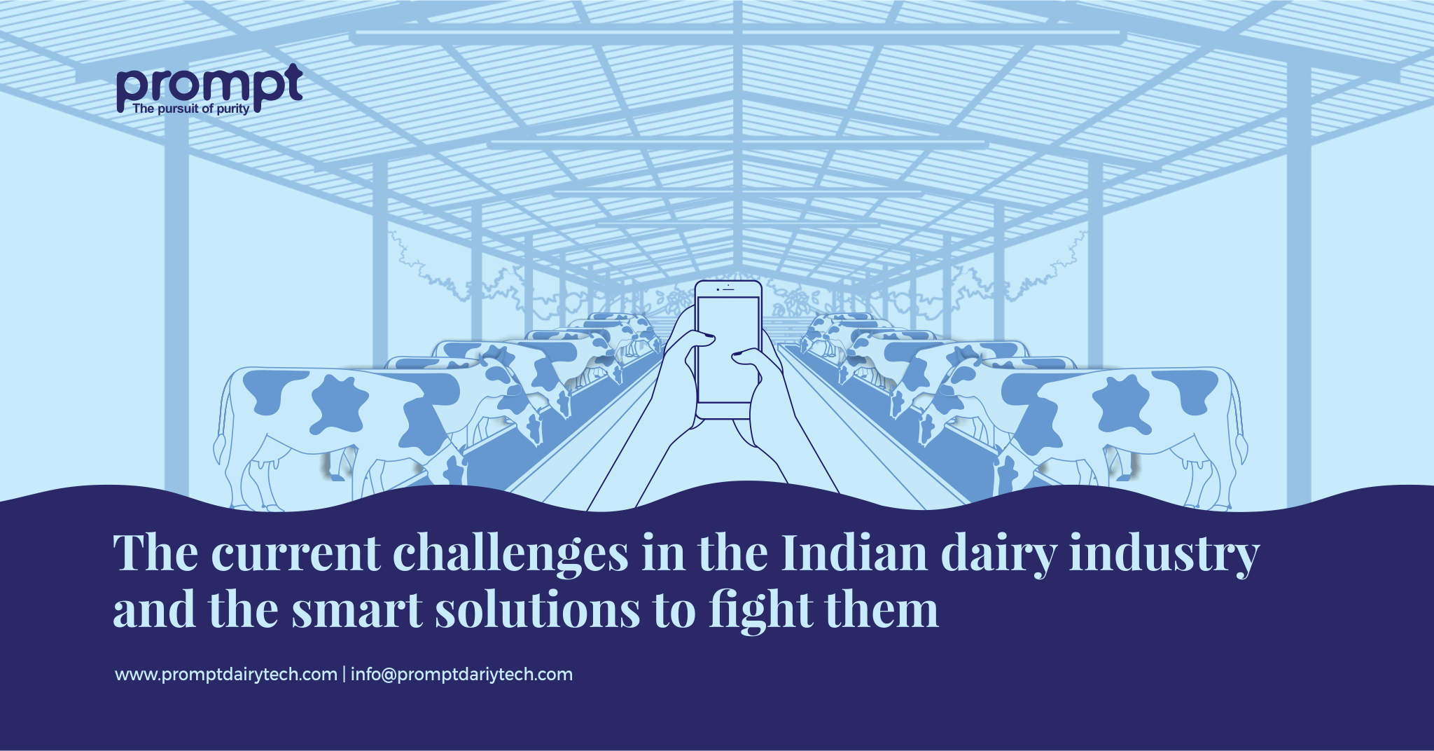 The current challenges in the Indian dairy industry and the smart solutions to fight them