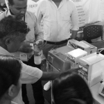 People checked Indiz milk analyzer at Prompt Dairy Tech