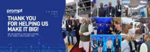 IDF World Dairy Summit webpage banner by Prompt Dairy Tech