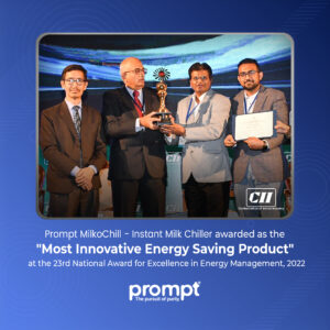 Awards and recognition by Prompt Dairy Tech