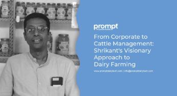 From Corporate to Cattle Management: Shrikant’s Visionary Approach to Dairy Farming