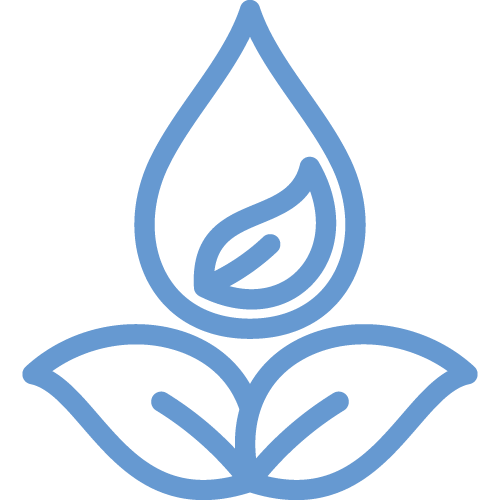 Saves 80–95% water