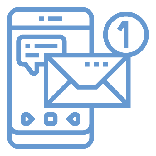 Instant SMS, email, and mobile push notifications
