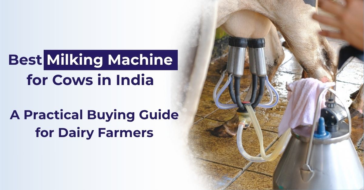 Best Milking Machine for Cows in India A Practical Buying Guide for Dairy Farmers