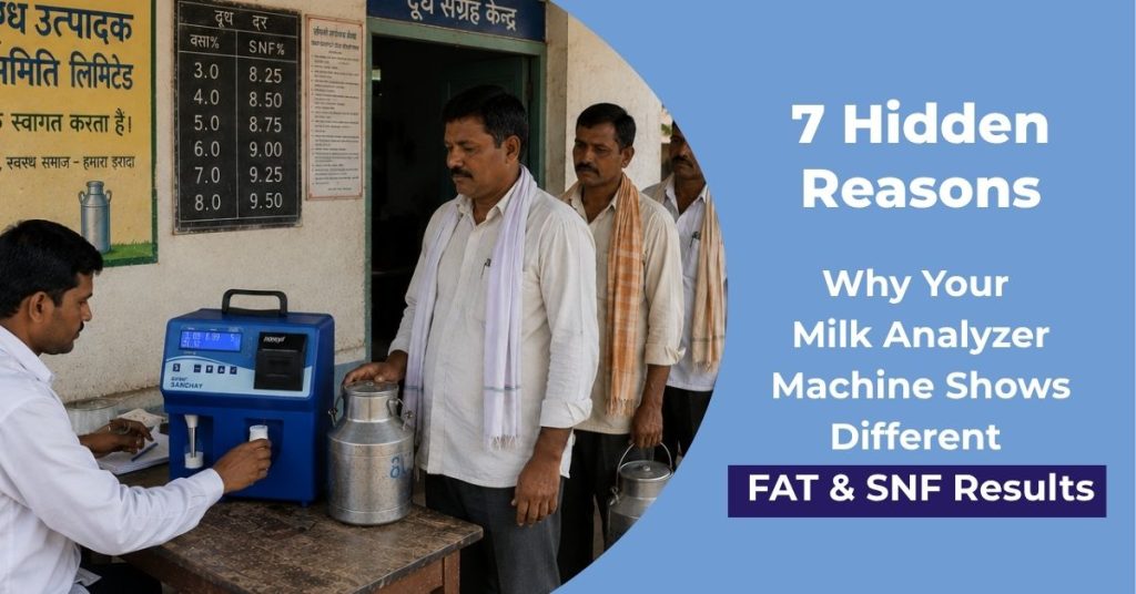 Why Your Milk Analyzer Machine Shows Different FAT & SNF Results_ 7 Hidden Reasons