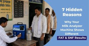Why Your Milk Analyzer Machine Shows Different FAT & SNF Results_ 7 Hidden Reasons